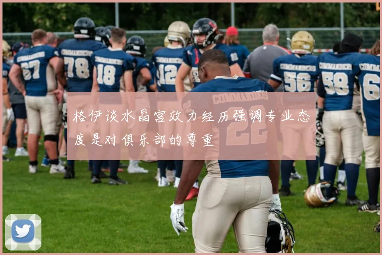 格伊谈水晶宫效力经历强调专业态度是对俱乐部的尊重